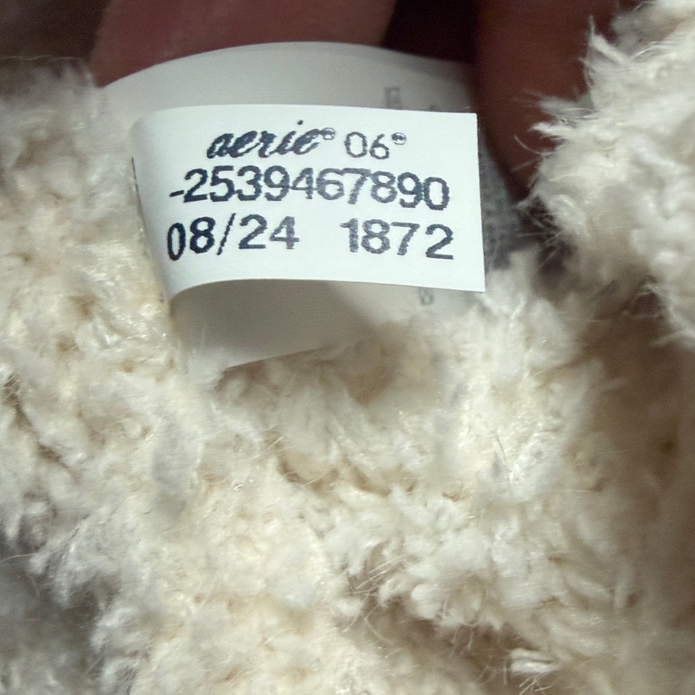 Aerie marshmallow women’s cardigan size L/G - Picture 8 of 13